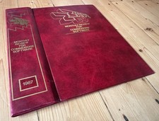 ZZAP! 64 MAGAZINE ORIGINAL VINTAGE 1987 BINDER COMMODORE C64 GAMES MAGS BALLSY!!