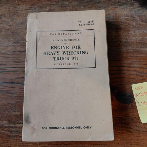 1795b wwii engine for - tm,