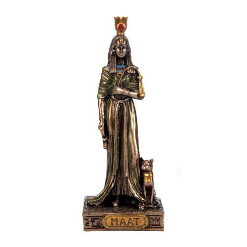 Maat egyptian goddess resin - goddess,