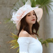 Women Wide Brim Sun Hat