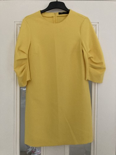 Zara yellow dress - dress, xs