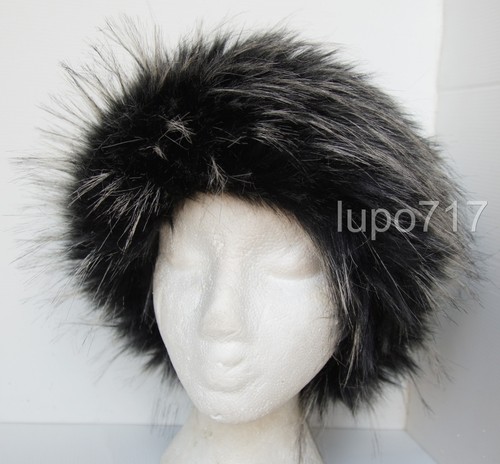 Long fluffy faux fur - faux,