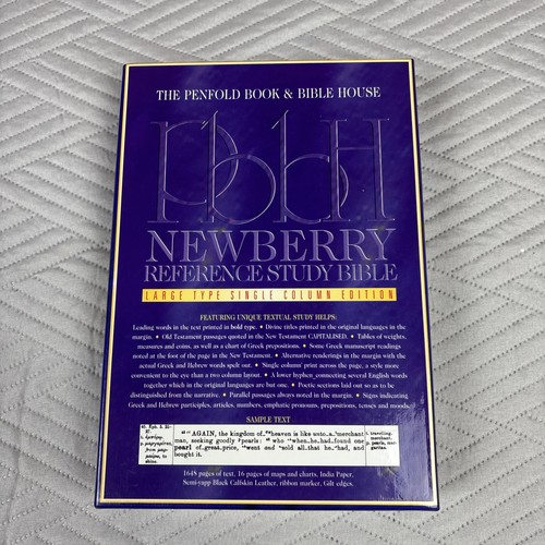 Newberry bible reference - bible,
