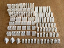 Lego 100 X White Slope Bricks