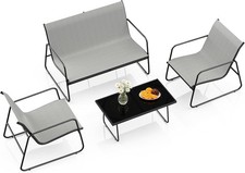 4-Piece Table and chairs set