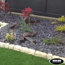 Plum slate garden gravel - plum,