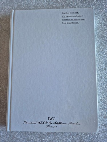 Iwc schaffhausen annual - schaffhausen,