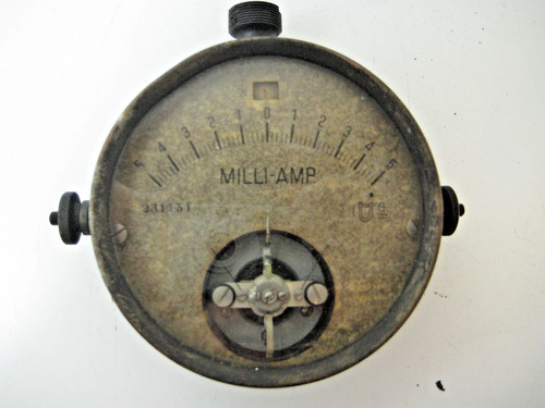 Control panel mounted ammeter - control,