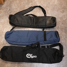 Bundle of 3 Padded Tripod Bags Cases - 70cm