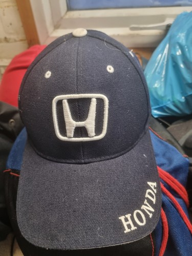 Honda blue brushed cotton hat - blue,