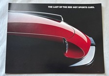 1986 Alfa Romeo Spider Veloce Last Red Hot Original Car Sales Brochure Folder
