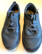 Hotter Shoes Gravity 2 Ortholite Size 4 UK Wide Fit EXF Blue Leather Fabulous