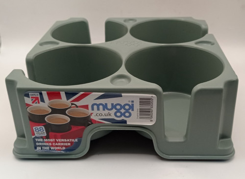 Muggi grey mug - grey, glass