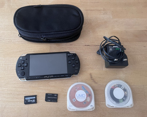 Sony psp 1000 black - black, handheld