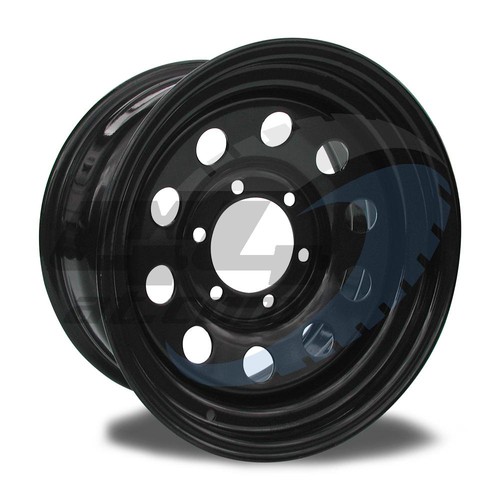17x8 black modular steel - 17x8,