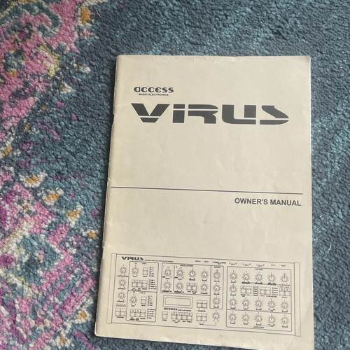 Access virus original manual - virus,