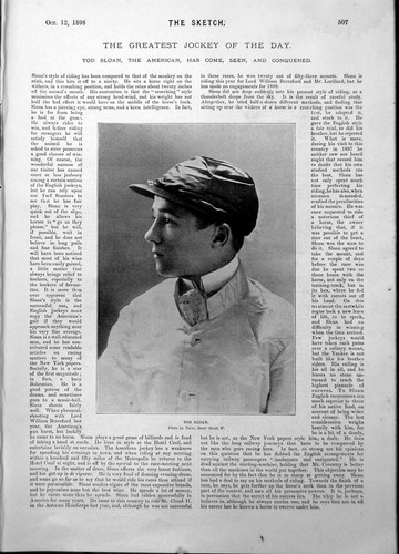 Old tod sloan american jockey - tod,