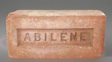 Vintage Used Abilene Texas Red
