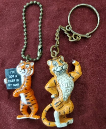 Vintage esso key rings - vintage,