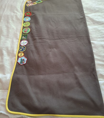 Brownie blanket and sash - blanket, with
