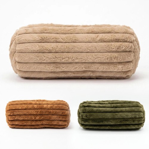Ribbed bolster cushion soft - bolster,
