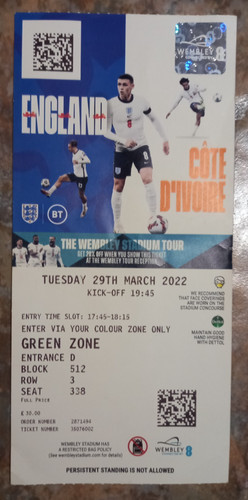 England cote ivoire - england, v