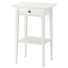New Ikea HEMNES Bedside table with drawer white stain/Yellow stain 46x35 cm