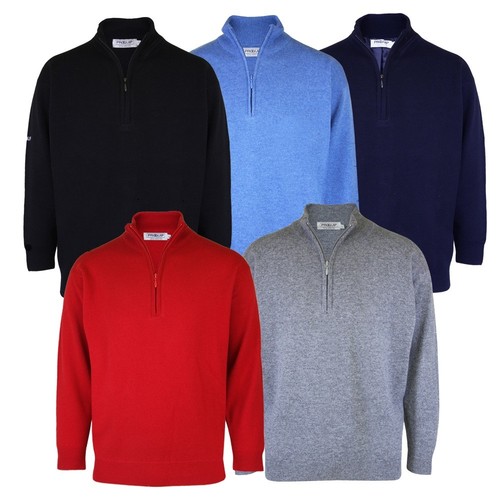 Proquip lambswool zip neck - proquip,