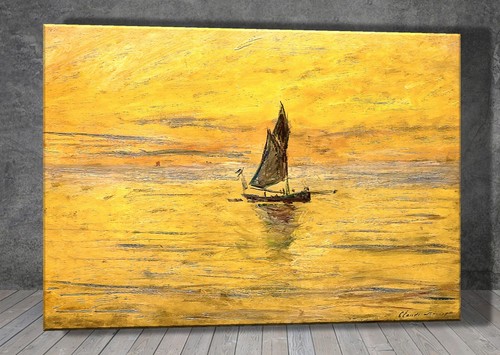 Claude monet the sailing - claude,