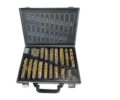 Drill bit set 170 - set, metal