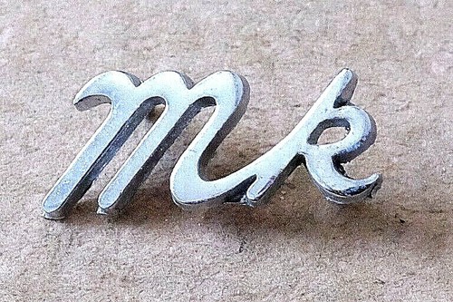 Chrome badge for vanden - chrome,
