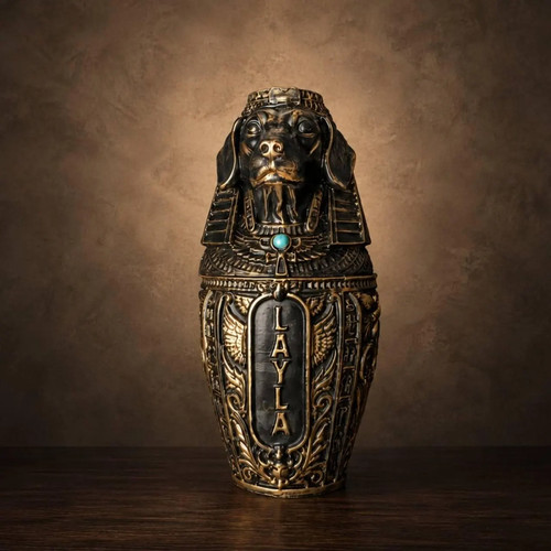 Personalised pet urn - personalised,