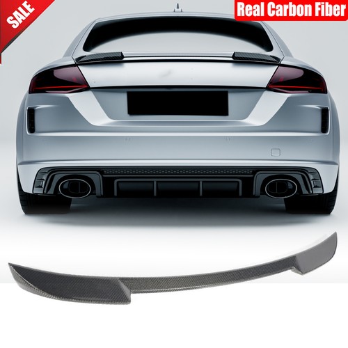 Real carbon fiber rear trunk - rear,