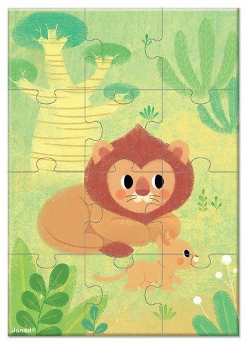 Janod mini puzzle - janod, collectible