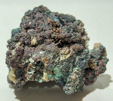Native copper mineral specimen