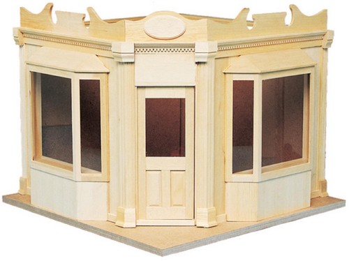Dolls house corner shop - corner,
