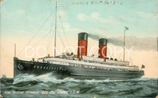 Vtg Postcard New Turbine Steamer Ben-my-Chree Isle of Man (761-C)
