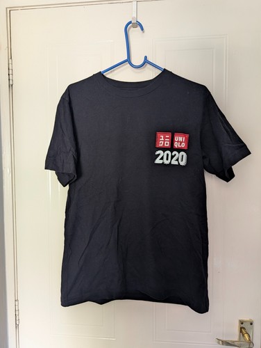 Uniqlo 2020 tshirt - 2020, black