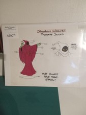 SHADOW WEAVER , Original Model Cel From The SHE-RA Cartoon Series