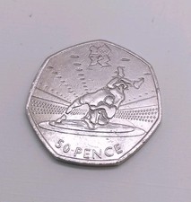 2011 Olympic 50p Coin -