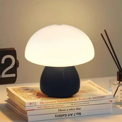Mushroom led table lamp touch - table,