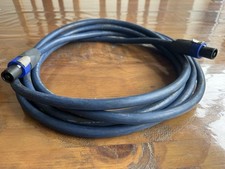 4 Core Neutrik Speakon to Speakon Cable. Van Damme Speaker Lead 4 x 4mm. 5m