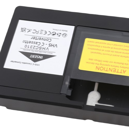 Camcorder cassette adapter - camcorder, box