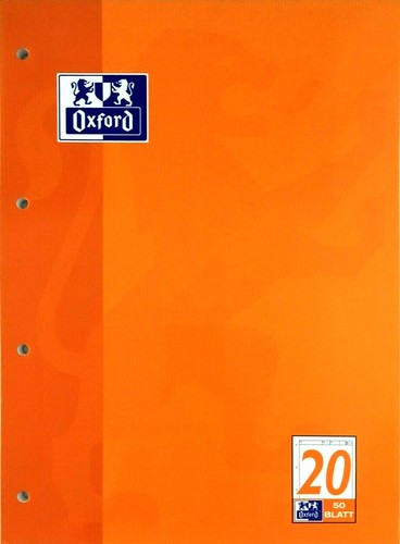 Oxford arbeit block - a4,, 50