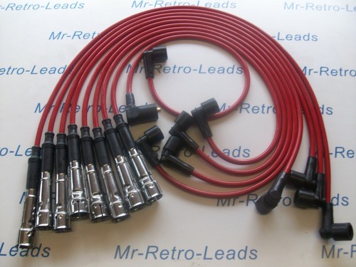 Red 8mm ignition leads - 8mm, to
