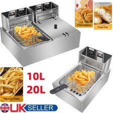Large Electric Deep Fryer Fat