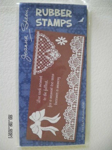 Set beautiful rubber stamps - rubber,