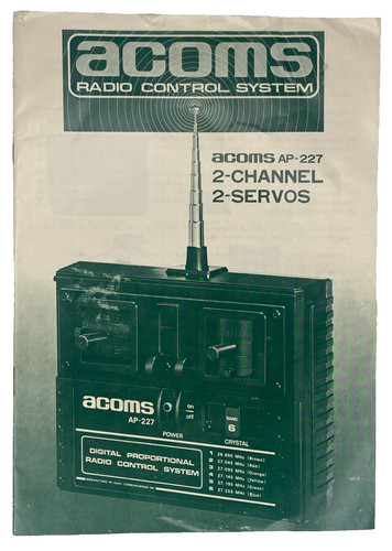 Acoms 227 radio - radio, control