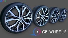 Genuine Volkswagen Golf Santiago Alloy Wheels GTI GTD GTE Caddy R 5G0601025AN