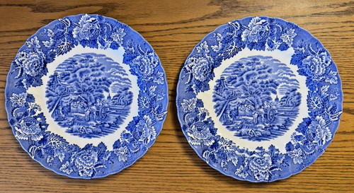 Two vintage wood - two,